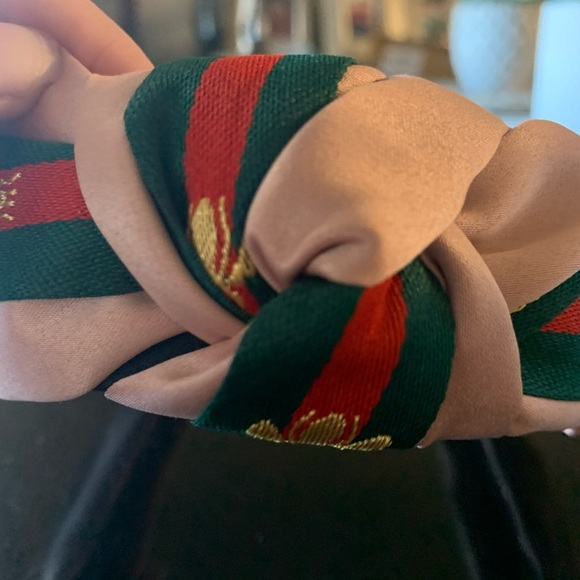 Turban Hairband Headband Striped Hair color pink - Picture 5 of 6